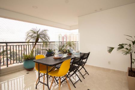 Varanda gourmet de apartamento à venda com 3 quartos, 107m² em Vila Albertina, São Paulo