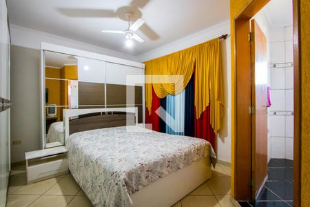 Quarto 1 - Suíte de casa à venda com 3 quartos, 204m² em Vila Pires, Santo André