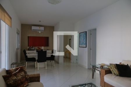 Sala de apartamento para alugar com 3 quartos, 135m² em Itararé, Santos