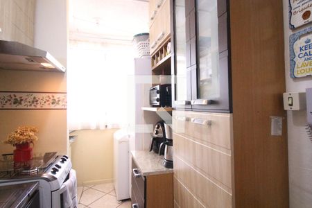 Cozinha de apartamento à venda com 2 quartos, 46m² em Jardim Santo Elias, São Paulo