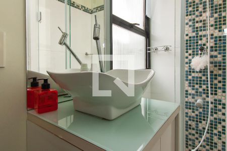 Suíte 1 - Banheiro de apartamento para alugar com 4 quartos, 250m² em Barra Funda, Guarujá