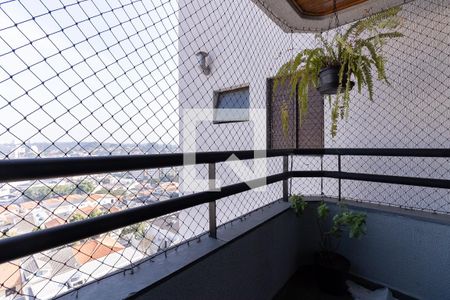 Varanda da Sala de apartamento à venda com 3 quartos, 164m² em Vila São Paulo, São Paulo