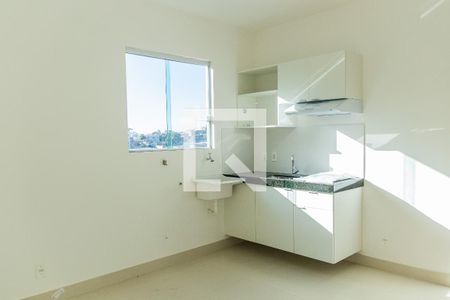 Sala/Cozinha de apartamento para alugar com 1 quarto, 29m² em Jardim dos Comerciarios (venda, Belo Horizonte