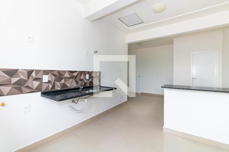 Sala e Cozinha de apartamento à venda com 1 quarto, 52m² em Vila Isolina Mazzei, São Paulo