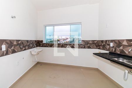 Sala e Cozinha de apartamento à venda com 1 quarto, 52m² em Vila Isolina Mazzei, São Paulo