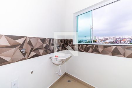 Sala e Cozinha de apartamento à venda com 1 quarto, 52m² em Vila Isolina Mazzei, São Paulo