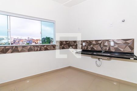 Sala e Cozinha de apartamento à venda com 1 quarto, 52m² em Vila Isolina Mazzei, São Paulo