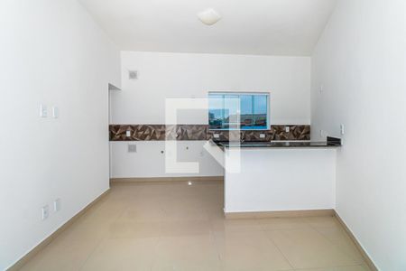 Sala e Cozinha de apartamento à venda com 1 quarto, 52m² em Vila Isolina Mazzei, São Paulo