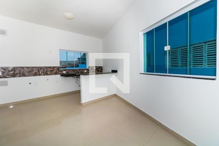 Sala e Cozinha de apartamento à venda com 1 quarto, 52m² em Vila Isolina Mazzei, São Paulo