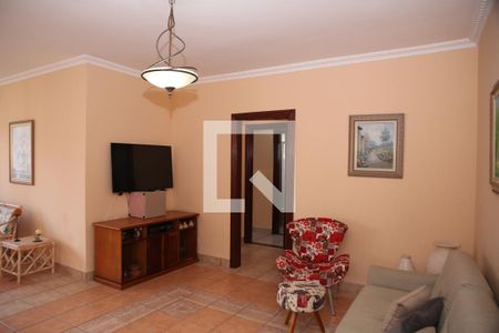 Sala de Estar  de apartamento para alugar com 3 quartos, 170m² em Vila Caiçara, Praia Grande