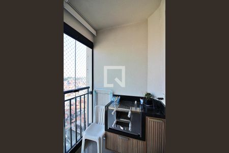 Varanda da Sala de apartamento à venda com 2 quartos, 56m² em Jardim Olavo Bilac, São Bernardo do Campo