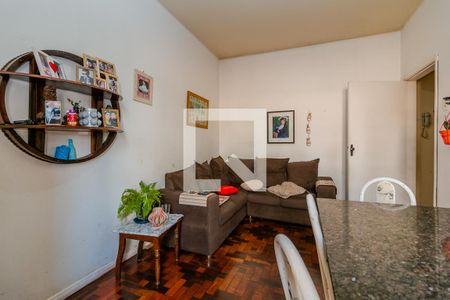 Sala de apartamento à venda com 2 quartos, 55m² em Menino Deus, Porto Alegre