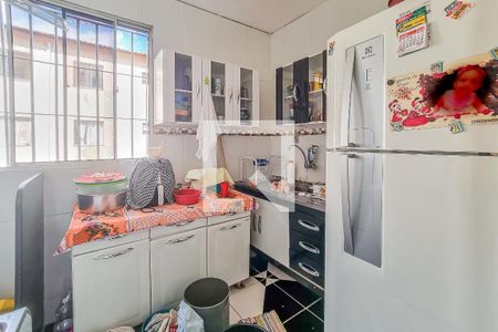 Cozinha e Área de Serviço de apartamento à venda com 2 quartos, 45m² em Santa Monica, Belo Horizonte