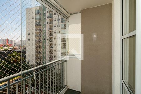 Varanda da Sala de apartamento para alugar com 2 quartos, 49m² em Vila Guilherme, São Paulo