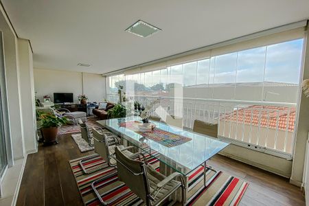 Varanda de apartamento à venda com 4 quartos, 148m² em Quarta Parada, São Paulo