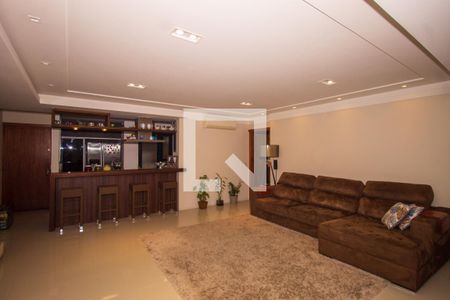 Sala de apartamento à venda com 3 quartos, 170m² em Cristal, Porto Alegre