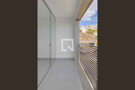 Varanda da Sala de apartamento para alugar com 2 quartos, 65m² em São Lucas, Belo Horizonte