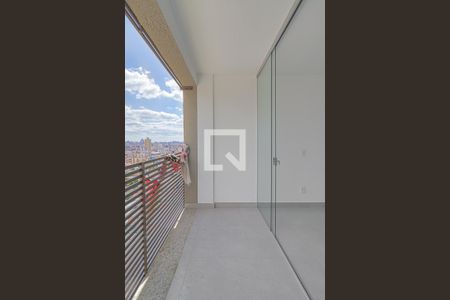 Varanda da Sala de apartamento à venda com 2 quartos, 65m² em São Lucas, Belo Horizonte