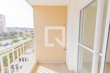 Varanda da Sala de apartamento para alugar com 3 quartos, 62m² em Jardim Ipaussurama, Campinas