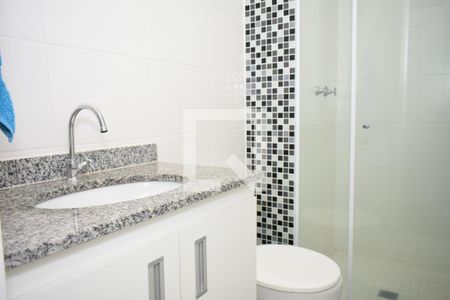 Banheiro Suíte de apartamento à venda com 2 quartos, 52m² em Parque União, Jundiaí