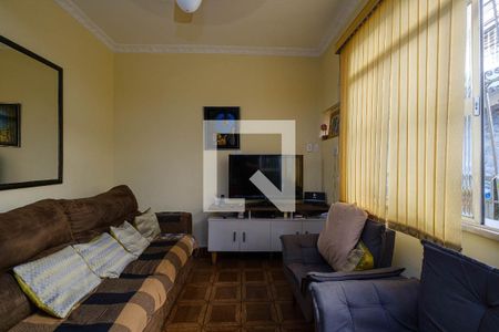 Sala de casa de condomínio à venda com 4 quartos, 170m² em Rocha, Rio de Janeiro