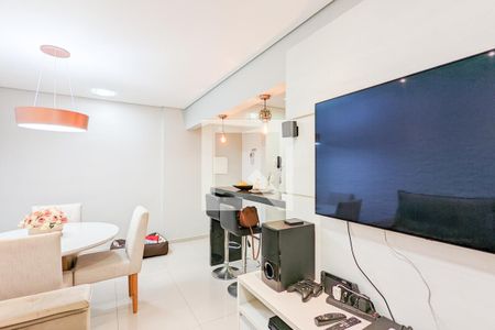 Sala de apartamento à venda com 2 quartos, 68m² em Baeta Neves, São Bernardo do Campo