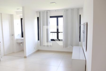 Sala de apartamento para alugar com 2 quartos, 55m² em Jardim Leblon, Goiânia