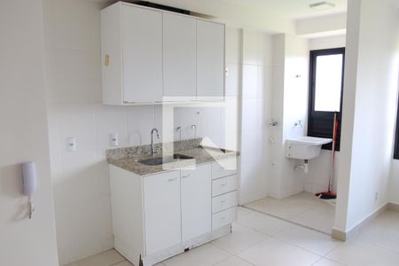 Cozinha e Área de Serviço de apartamento para alugar com 2 quartos, 55m² em Jardim Leblon, Goiânia