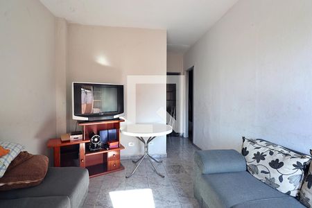 Casa 1 - Sala de casa à venda com 6 quartos, 80m² em Vila Guiomar, Santo André