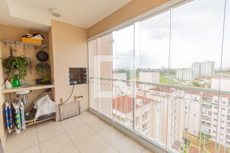 Varanda da Sala de apartamento para alugar com 2 quartos, 77m² em Jardim São Vicente, Campinas