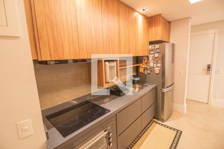 Cozinha de apartamento para alugar com 1 quarto, 50m² em Vila Gertrudes, São Paulo