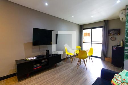 sala de apartamento à venda com 2 quartos, 75m² em Vila Hamburguesa, São Paulo