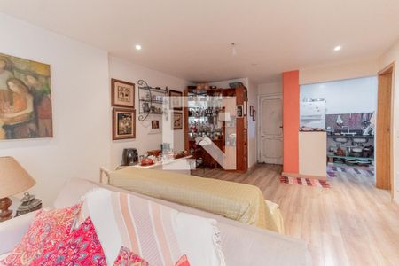 Sala de apartamento à venda com 3 quartos, 100m² em Laranjeiras, Rio de Janeiro