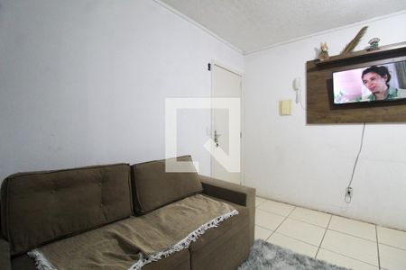 Sala de Estar de apartamento à venda com 2 quartos, 39m² em Mato Grande, Canoas