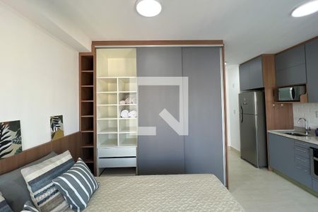 Studio de kitnet/studio para alugar com 1 quarto, 25m² em Indianópolis, São Paulo