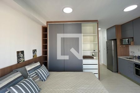 Studio de kitnet/studio para alugar com 1 quarto, 25m² em Indianópolis, São Paulo