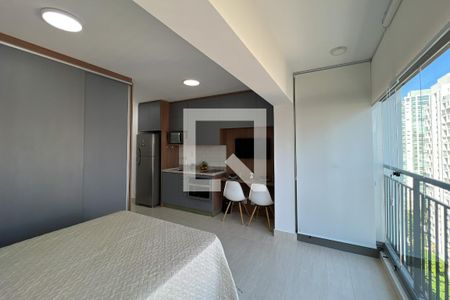 Studio de kitnet/studio para alugar com 1 quarto, 25m² em Indianópolis, São Paulo