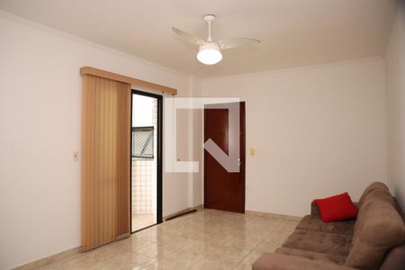 Sala de apartamento para alugar com 1 quarto, 62m² em Guilhermina, Praia Grande