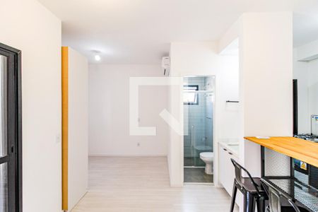 Sala de apartamento para alugar com 1 quarto, 35m² em Chácara Santo Antônio, São Paulo