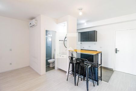 Sala de apartamento para alugar com 1 quarto, 35m² em Chácara Santo Antônio, São Paulo