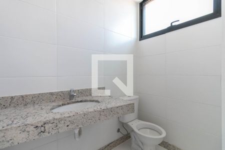 Banheiro de kitnet/studio à venda com 1 quarto, 29m² em Barro Preto, Belo Horizonte