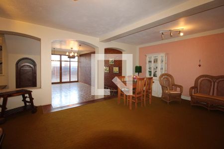 Pavimento inferior - Sala de casa à venda com 3 quartos, 360m² em Vila Brandina, Campinas