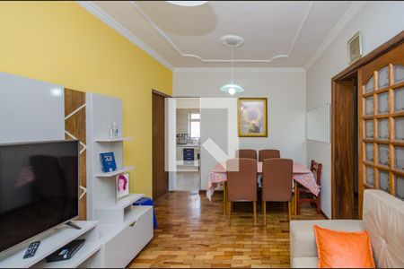 Sala de apartamento à venda com 3 quartos, 64m² em Jardim America, Belo Horizonte