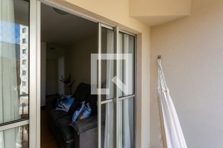 Varanda da Sala de apartamento para alugar com 3 quartos, 68m² em Fernão Dias, Belo Horizonte