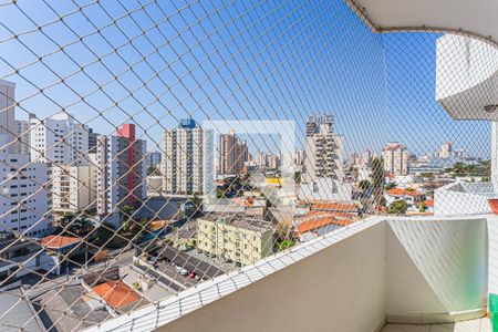 Varanda da Sala de apartamento à venda com 4 quartos, 152m² em Jardim Bela Vista, Santo André
