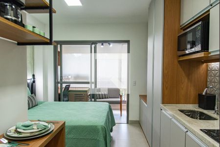 Sala/quarto de kitnet/studio para alugar com 1 quarto, 22m² em Jardim Vila Mariana, São Paulo