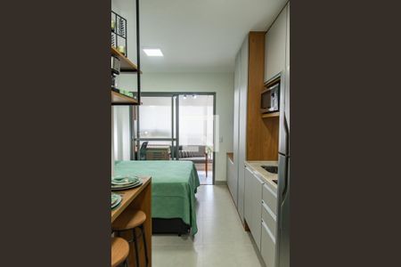 Sala/quarto de kitnet/studio para alugar com 1 quarto, 22m² em Jardim Vila Mariana, São Paulo