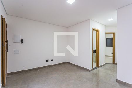 Sala e Cozinha de apartamento à venda com 2 quartos, 47m² em Vila Humaita, Santo André