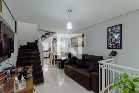 Sala de casa de condomínio à venda com 2 quartos, 105m² em Vila Santa Teresa (zona Leste), São Paulo