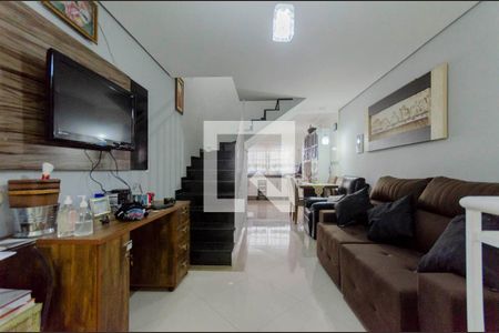 Sala de casa de condomínio à venda com 2 quartos, 105m² em Vila Santa Teresa (zona Leste), São Paulo